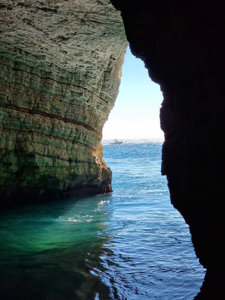 tour delle grotte a Peschici