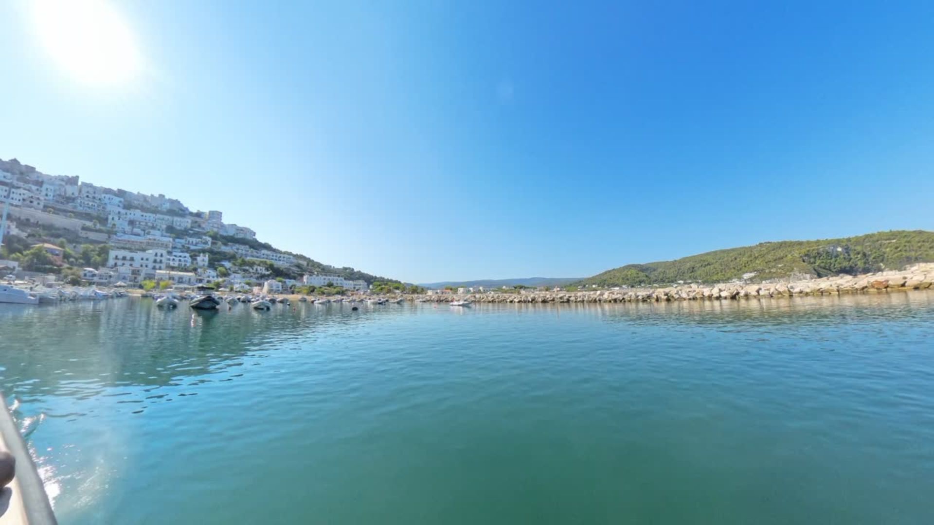 Partenza da Peschici